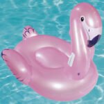 Individual Pink Flamingo Pool Float