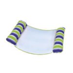 Aqua Inflatable Green Monterey Hammock Pool Float